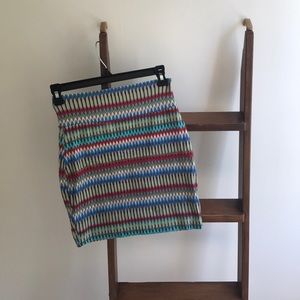 Cute colorful tube skirt